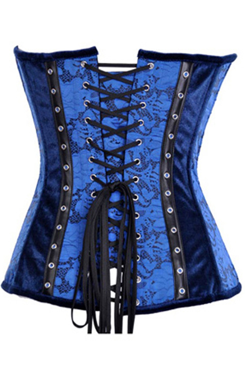 Dark Blue Corset